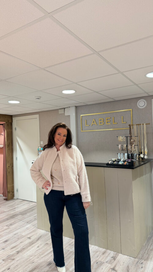 Jacket Liva Naturel-azzurro-Jassen Label-L