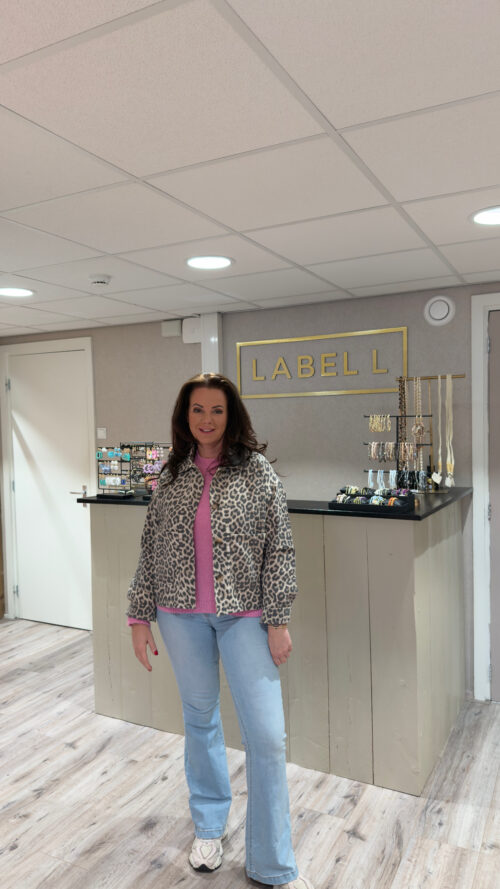 Jacket Panter-azzurro-Jassen Label-L