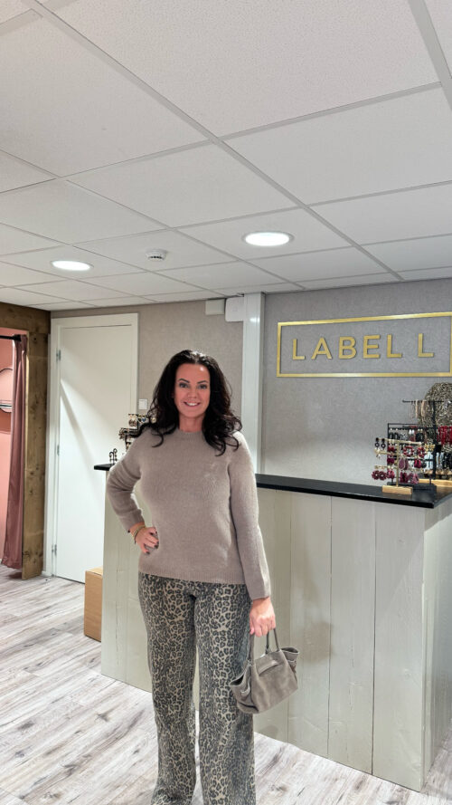 Jeans long panter Laulia-broeken Label-L