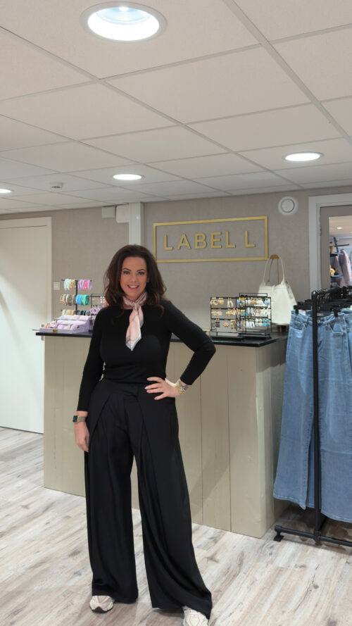 Pantalon Lucia black sophie en me-broeken Label-L