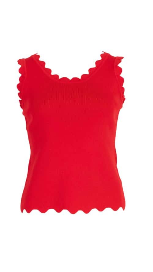 Top Indie rood azzurro tops Label-L