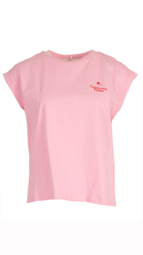 Top california Pink Azzurro -tops Label-L