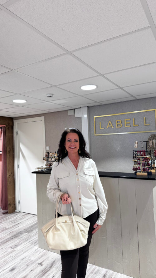 Travelblouse Megan beige triple nine-blouses Label-L