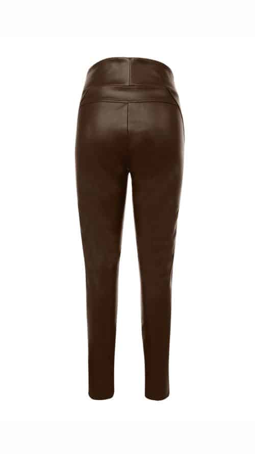 Yara pants espresso brown AimeBalance -Broeken Label-L 1